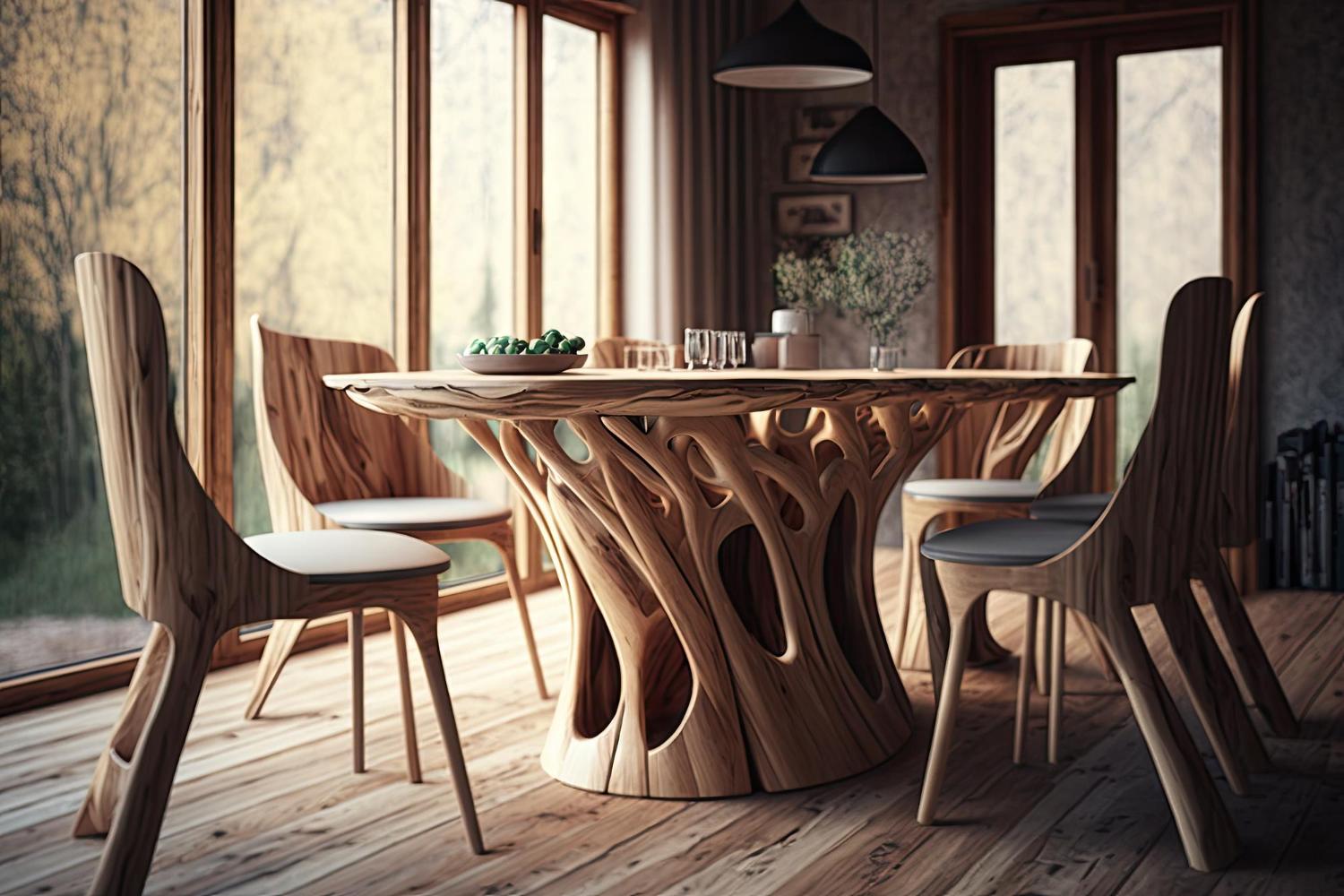 Dual Design Woodcraft: Bespoke Furniture Artistry by Twins Wood Works LLC