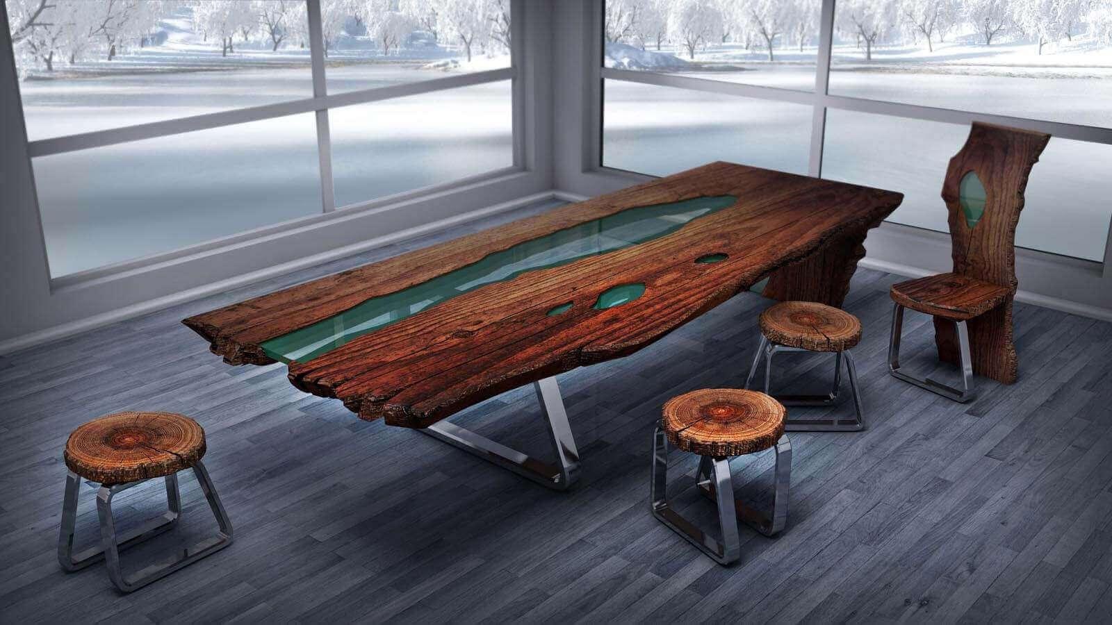 Bespoke Wood Creations: Blending Artistry with Dual Design Synergy